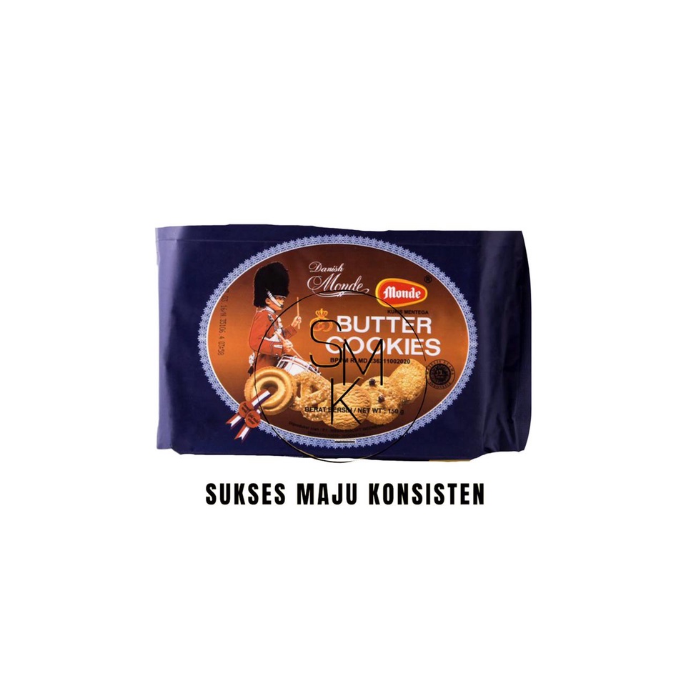 

PACK MONDE BUTTER COOKIES BISKUIT PREMIUM MENTEGA - 150gr