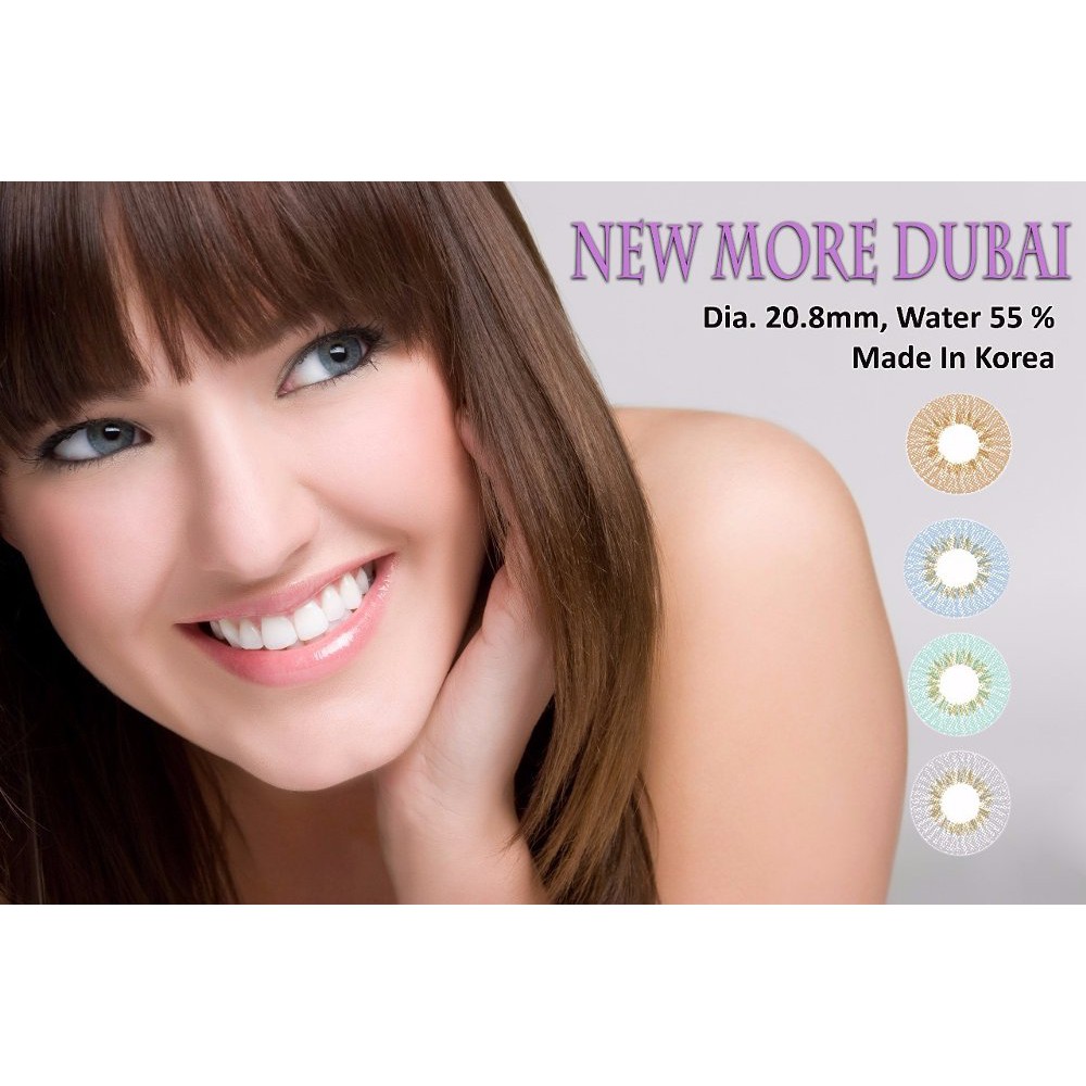 Jual Softlens New More Dubai Soft lens New More dubai dia 20 88mm