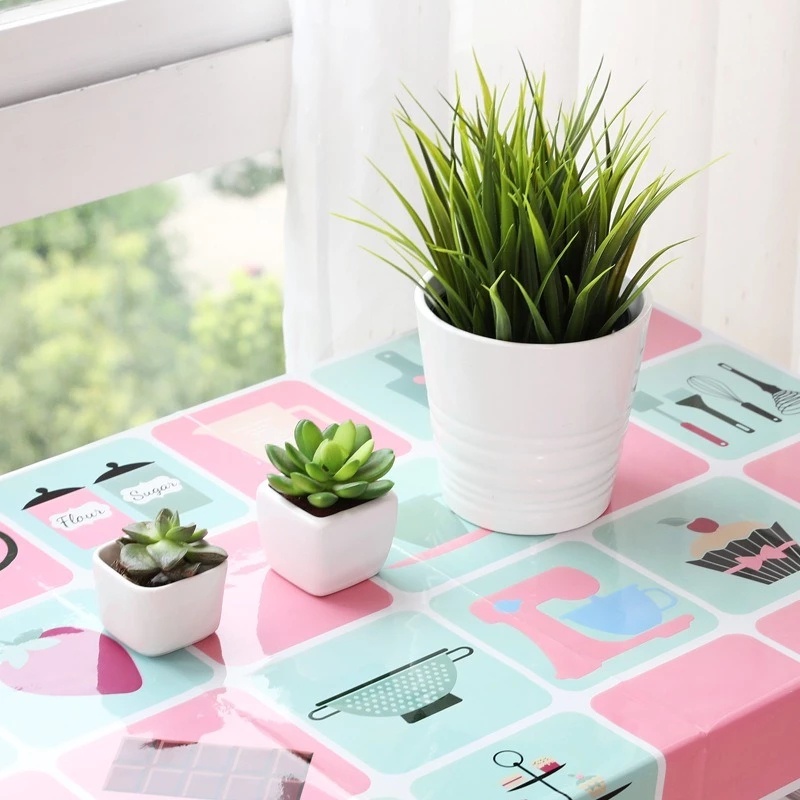 Stiker Dinding Bahan Pvc Tahan Air Dan Minyak Gambar Kartun Untuk Dekorasi Rumah