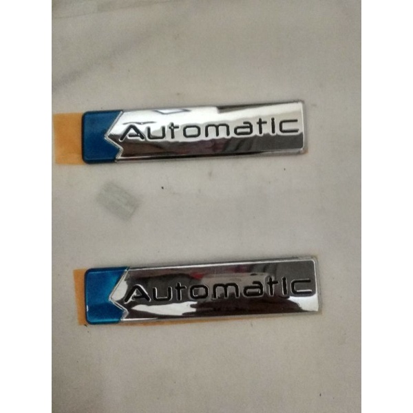 emblem automatic avanza