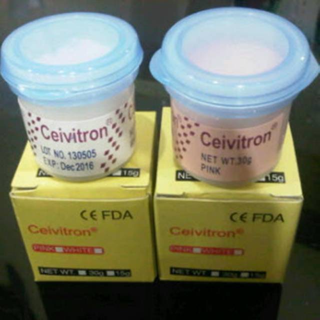Ceivitron / tambal gigi sementara