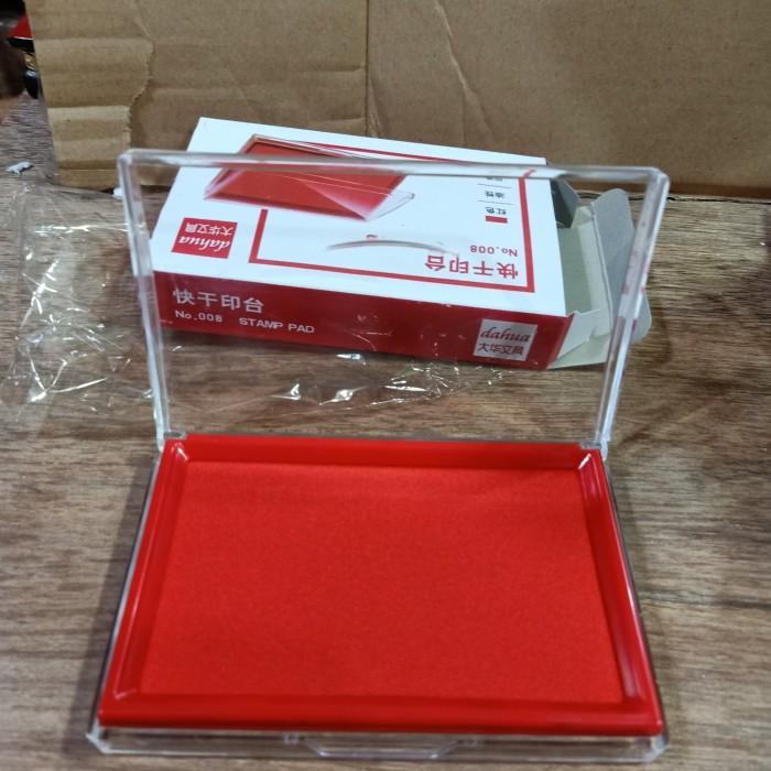 

Stempel / Stamp Pad Tinta / Stempel Merah / Bantalan Stempel