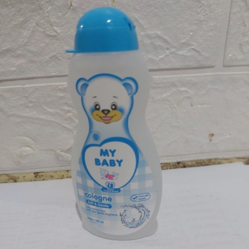 MY BABY COLOGNE,HAIR &amp; BODY WASH,HAIR LOTION KEMASAN 100ML