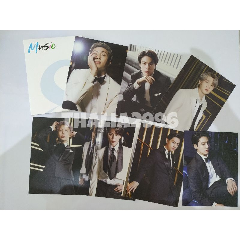 [ READY STOCK ] Sharing BTS TMA The Fact Photobook special edition 2021 Indonesia New Lengkap postca