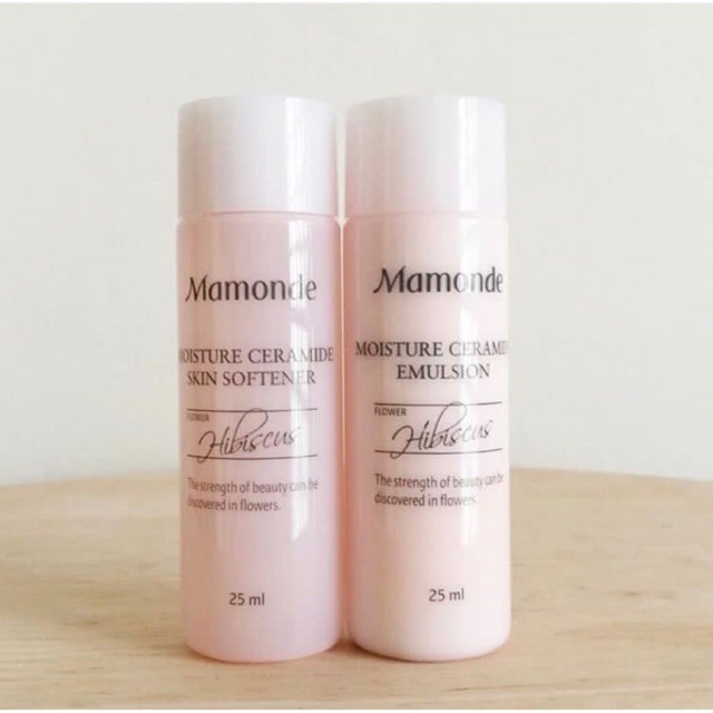 MAMONDE MOISTURE CERAMIDE EMULSION + SKIN SOFTENER