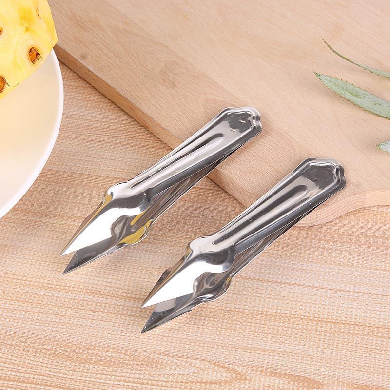 Capitan Penjepit Mata Nanas Dapur Stainless Steel Biji Nanas / Pineapple Eye Remover / Capitan Nanas