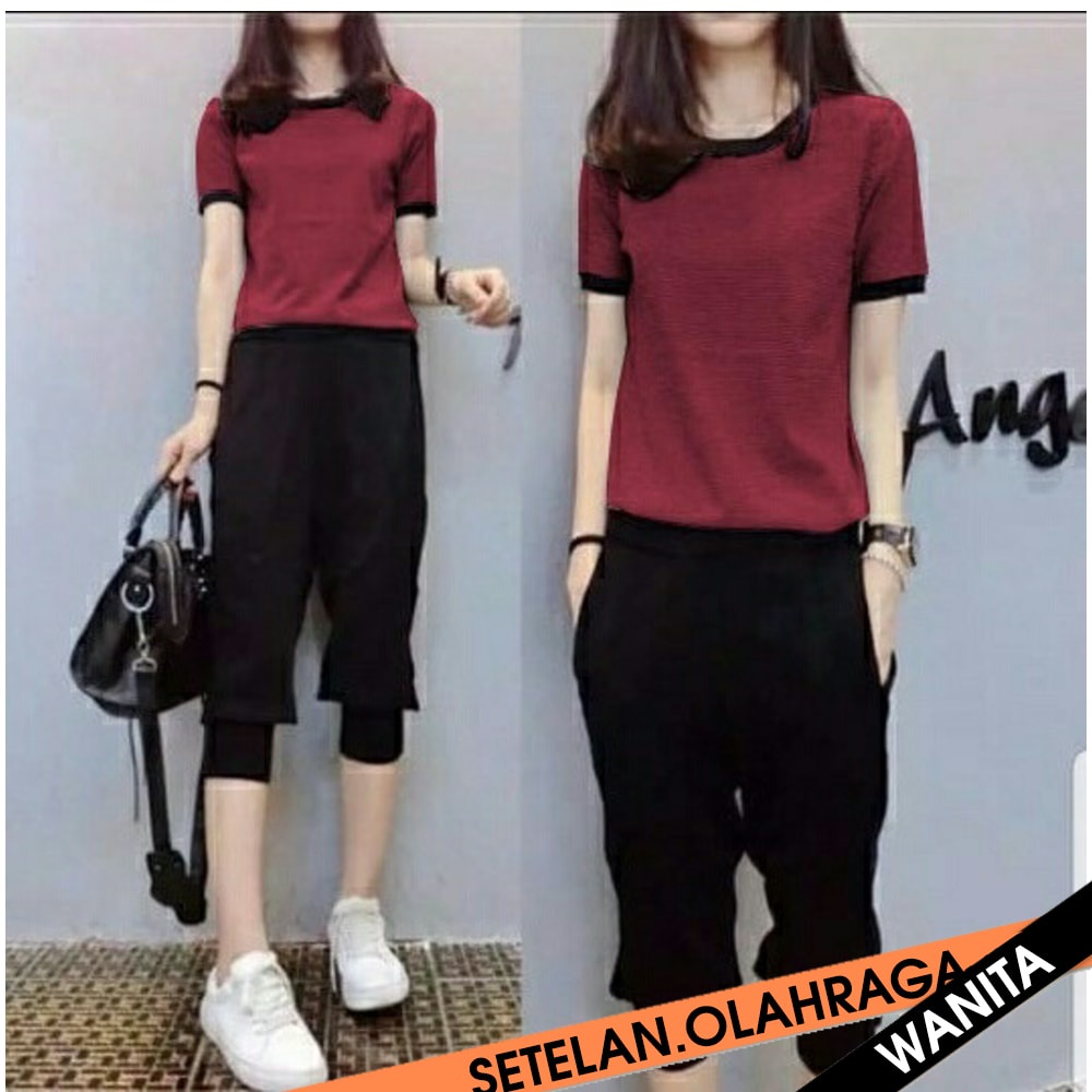 vivin hijab sporty olahraga set baju olahraga ori valent baju olahraga muslimah baju sepeda wanita