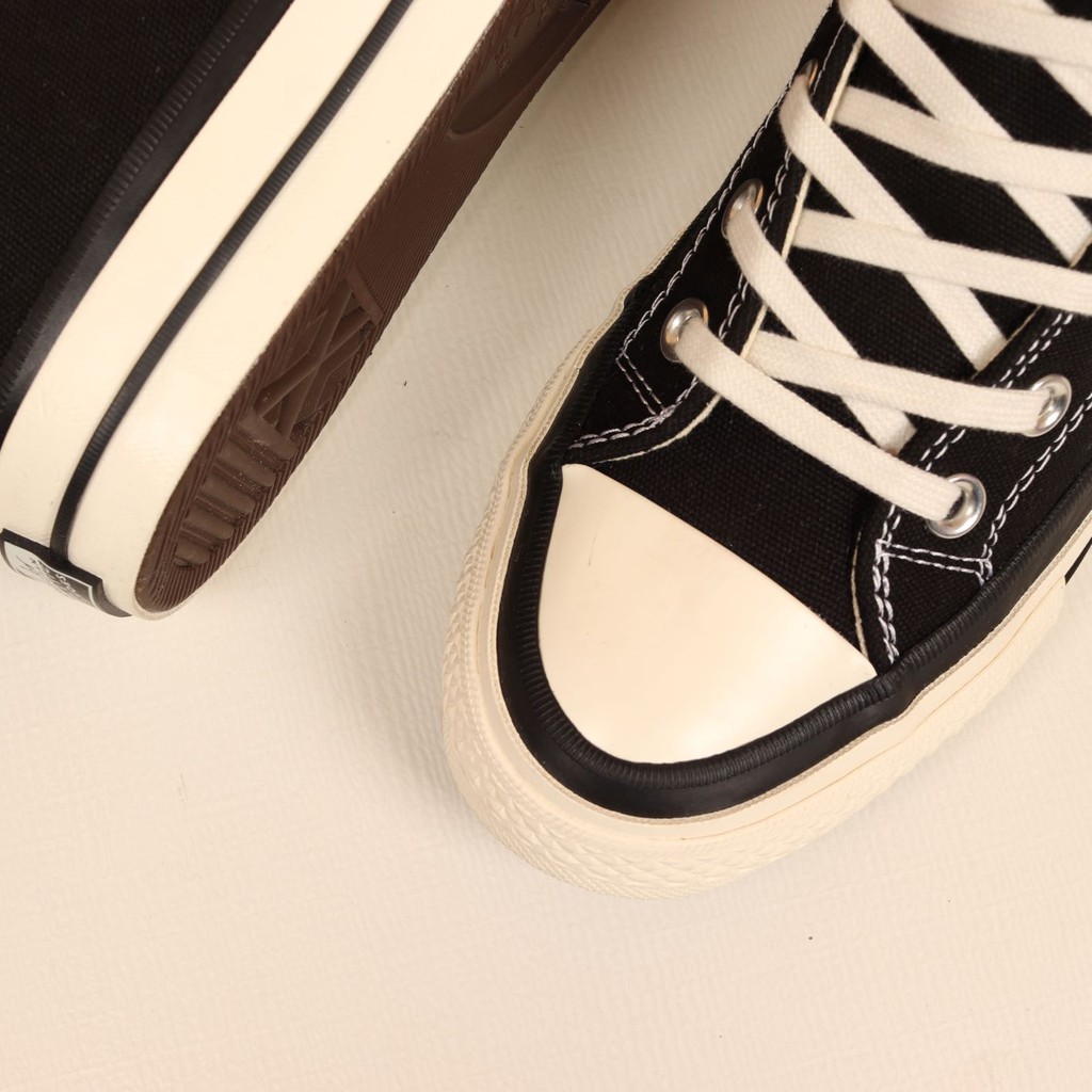 Sepatu Converse All Star JVTG 50s Japan Hi Black White