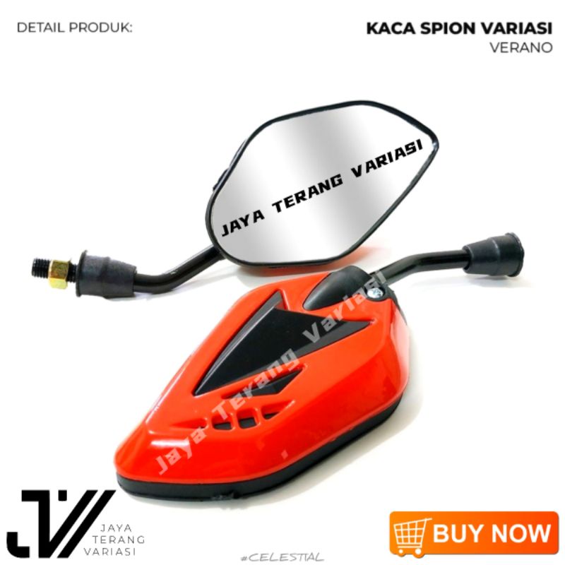 Spion Panah VERANO / spion motor / spion honda / spion yamaha / spion pcx /spion mini honda / spion beat /spion vario