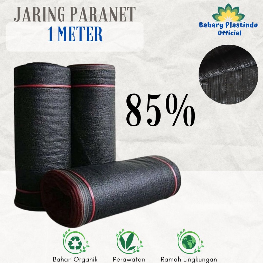 Jaring Paranet 85 Persen Lebar 3 Meter