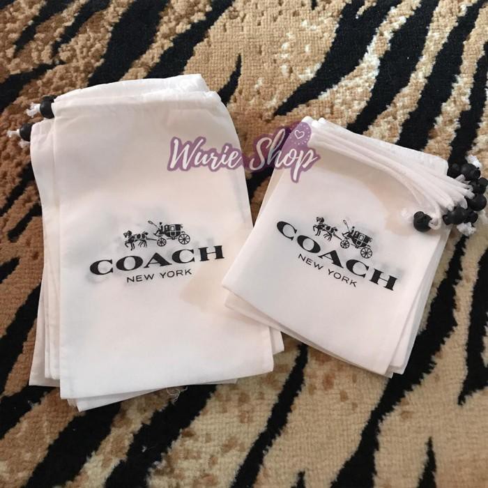 COACH Dustbag Wallet Serut / Cover / Dust Bag / DB Branded - C Wallet Short