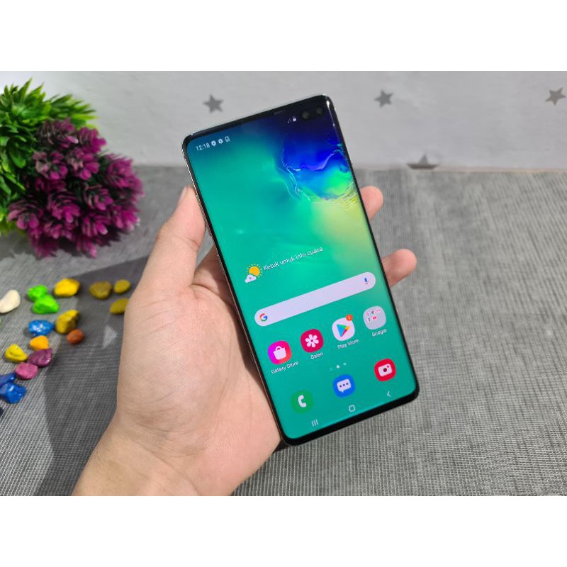 samsung s10 plus ram 8/128gb sein  mulus no minus