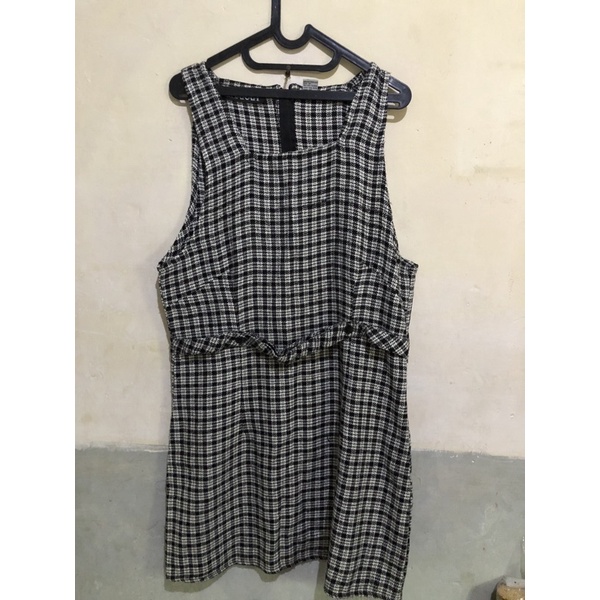 Preloved Dress Kotak-kotak