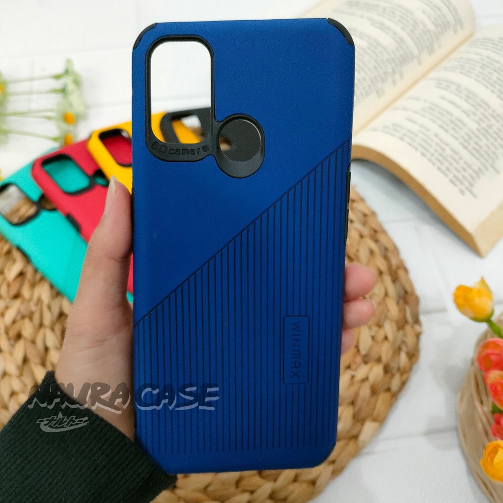 Softcase Silikon Pelindung HP REALME WinMax 5I 7 7I C11 C15 C12 NARZO 20 C2 C3-Dongker