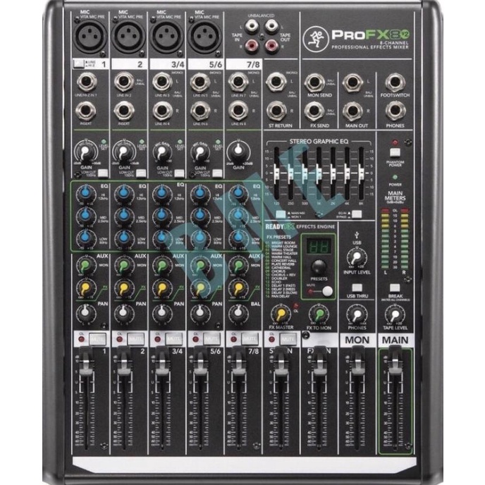 Mixer Mackie Pro FX 8 V2 (Original)