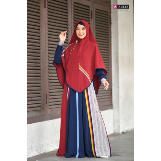 Gamis Aulia Fashion Reeyna Cloud Grey