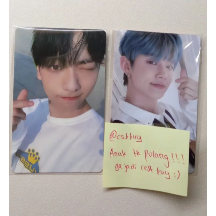 pc yeonjun sg 20 & pob wv tccfoe soobin (BOOKED)