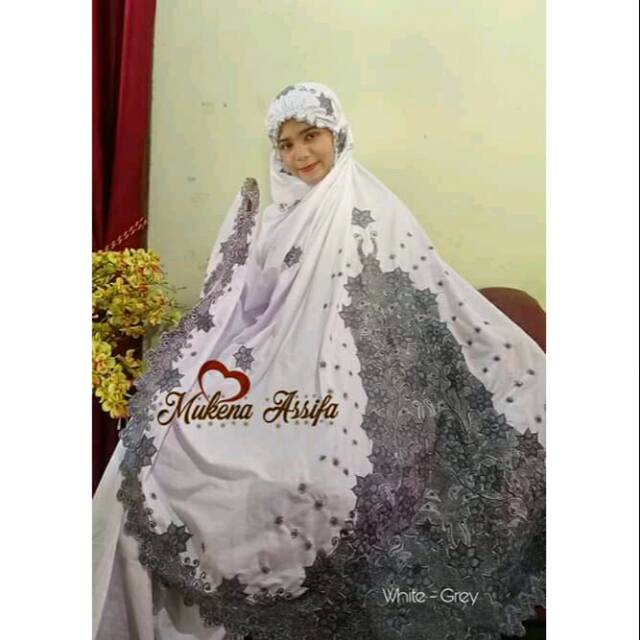 Mukena bordir mukena mahar mukena lebaran mukena cantik
