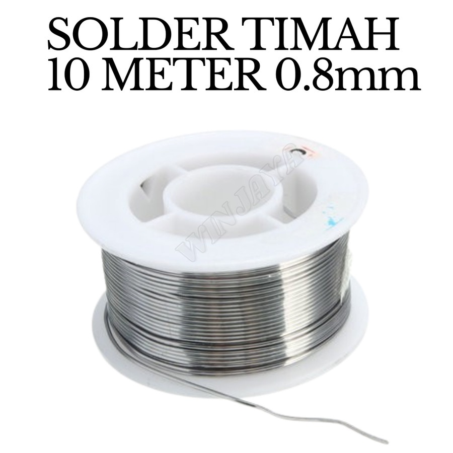 TIMAH SOLDER 0.8 MM ALLOY 60/40 PANJANG 10 METER