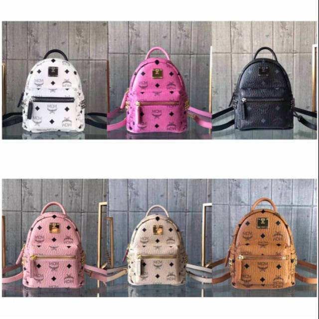 MCM Mini Bebe Boo Backpack