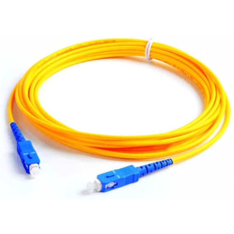 kabel Patch cord patchcord Pigtail  Kuning FO pigtail SC APC 3M