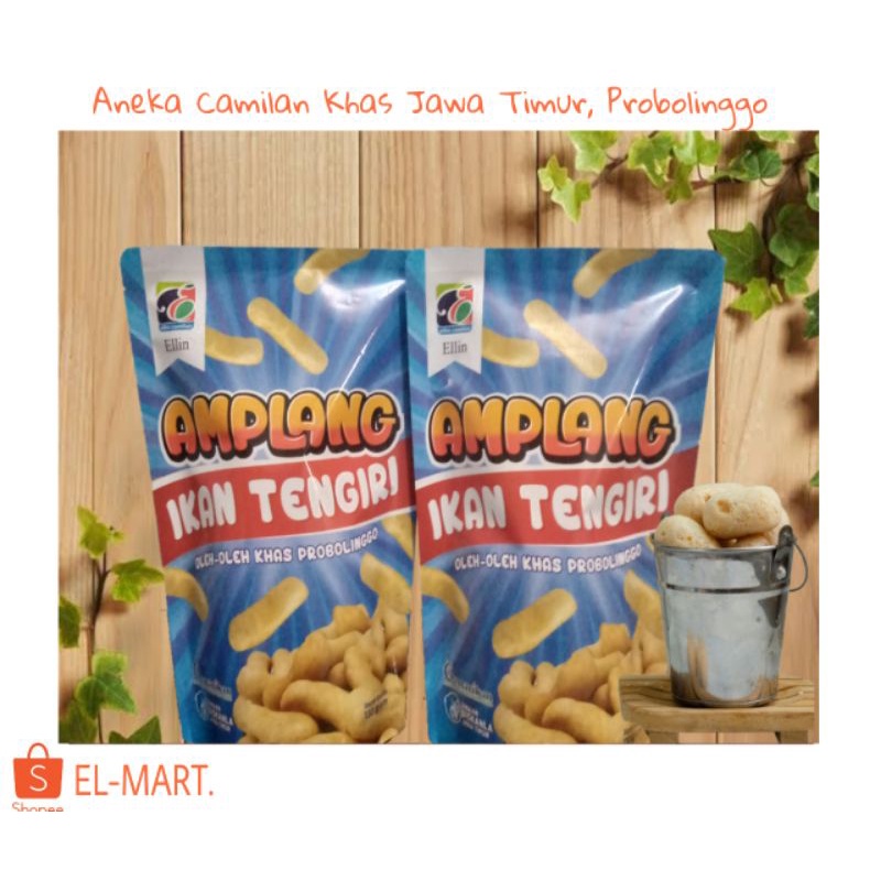 

Oleh Oleh Khas Jatim Probolinggo (Amplang Ikan Tengiri 130gr)