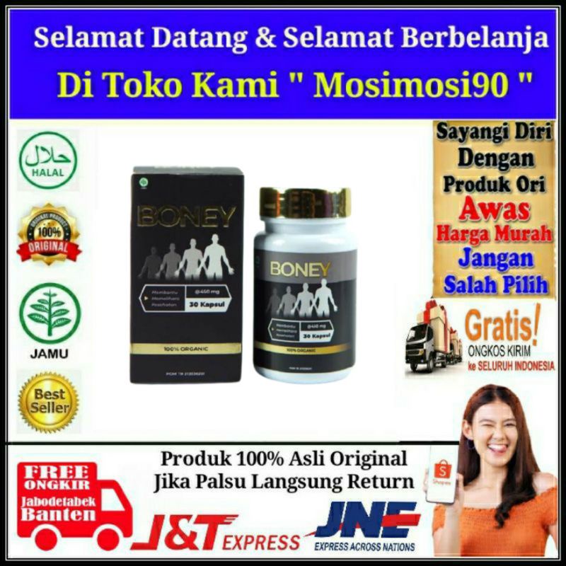 ORIGINAL Boney Asli Original Suplemen Herbal obat Peninggi Badan Boney Bpom Ampuh Terbukti Khasiatny