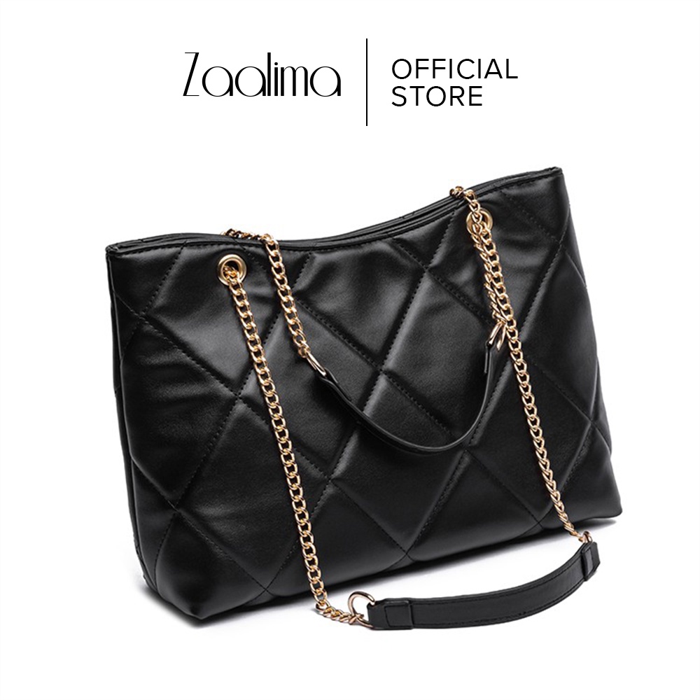 [HONYAN] Tas Tote Bag Wanita Import Tas Selempang Shoulder Wanita Tali Rantai - Jennifer Tote Bag