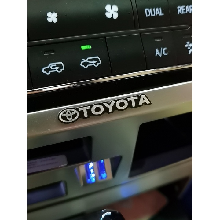 Mobil 3D Aluminium Metal Dekorasi Interior Mobil Audio Stiker Body Spion Dekorasi Cover Scratch Decal