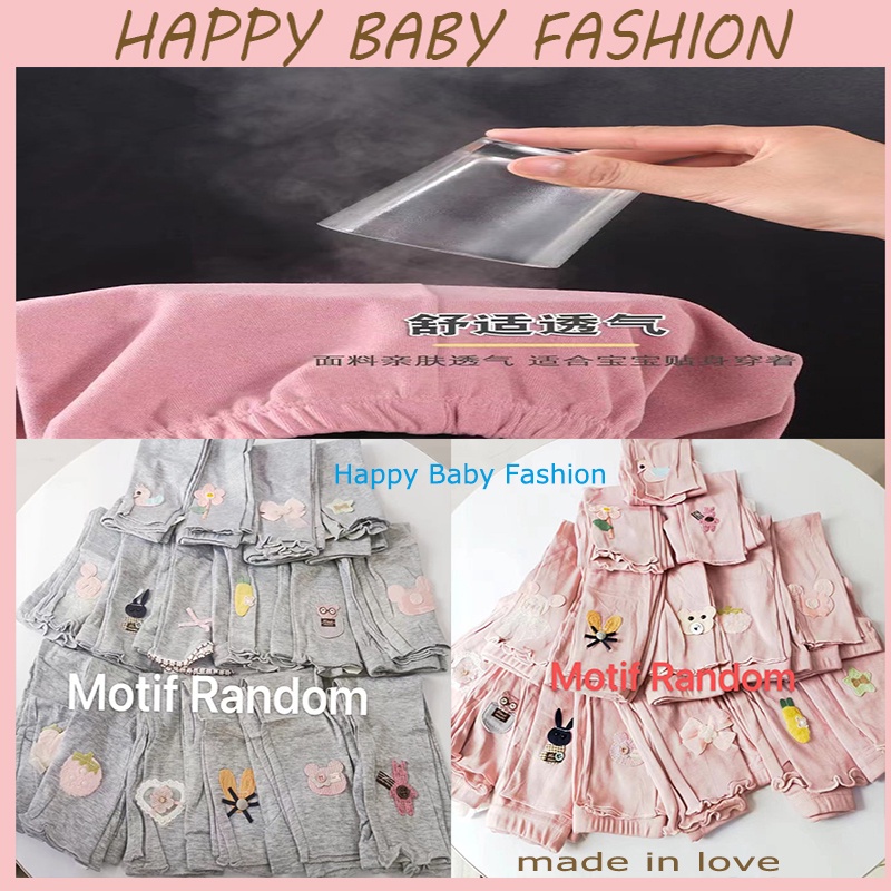 【Happy Baby】0- 4 Tahun Legging anak/ Motif Sesuai STOCK/RANDOM CK03