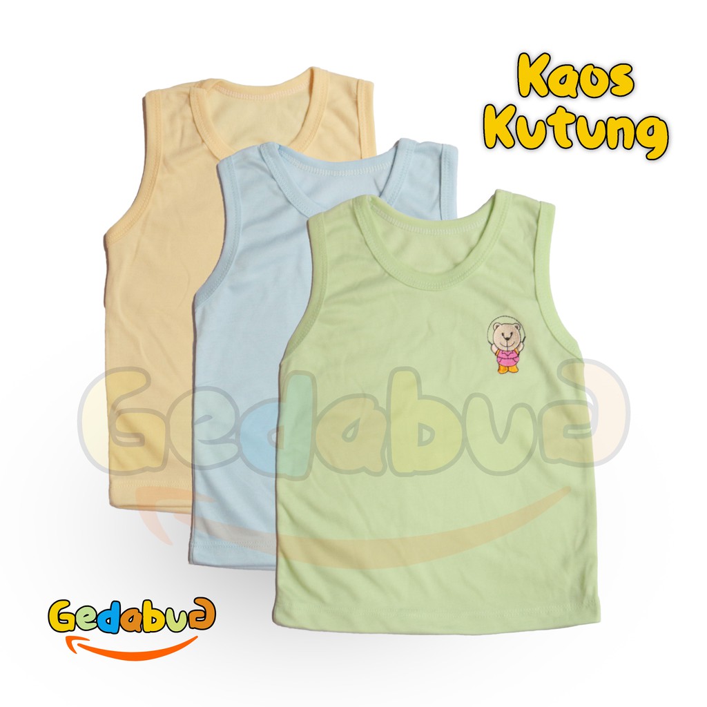 Kaos Oblong Anak Luga Kutung Warna | Perlengkapan Pakaian Anak