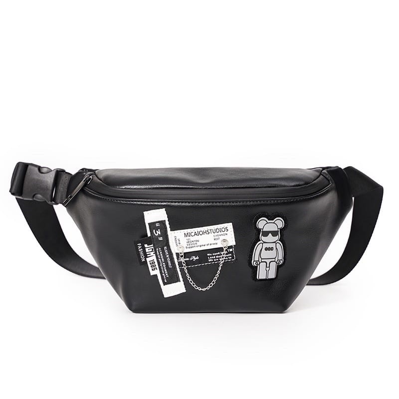 Waistbag Import Tas Dada Model Korea Pria/Wanita Belt Import