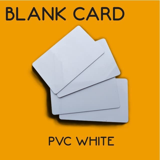 

PVC Inkjet Printable uk 5.4 x 8.6 cm Kartu Pvc Polos Blank Card PVC ID Card PVC