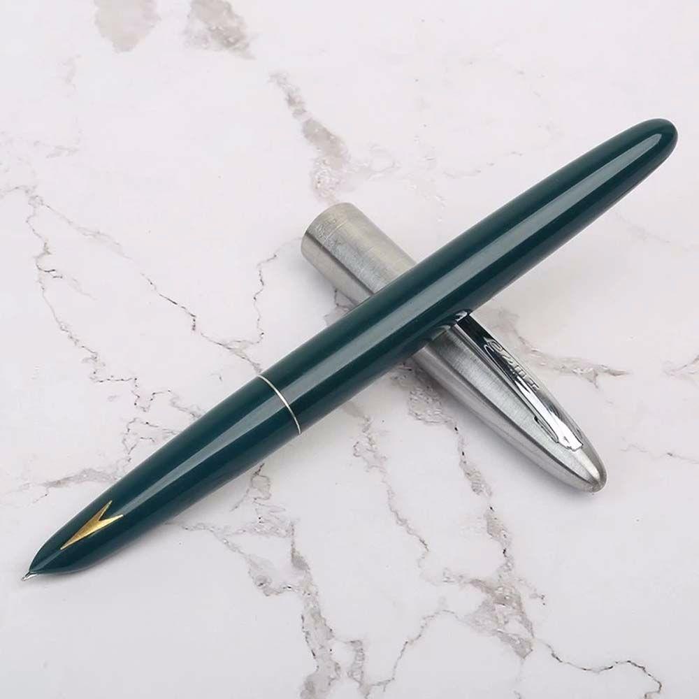 Lanfy Pulpen Bentuk Panah Warna Silver Model Retro / Klasik Untuk Pelajar