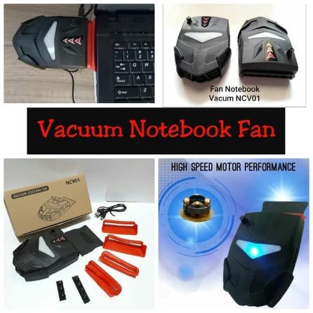 Vacuum Cooling Fan NCV01- Kipas Pendingin Laptop Penyedot Panas / Vacum