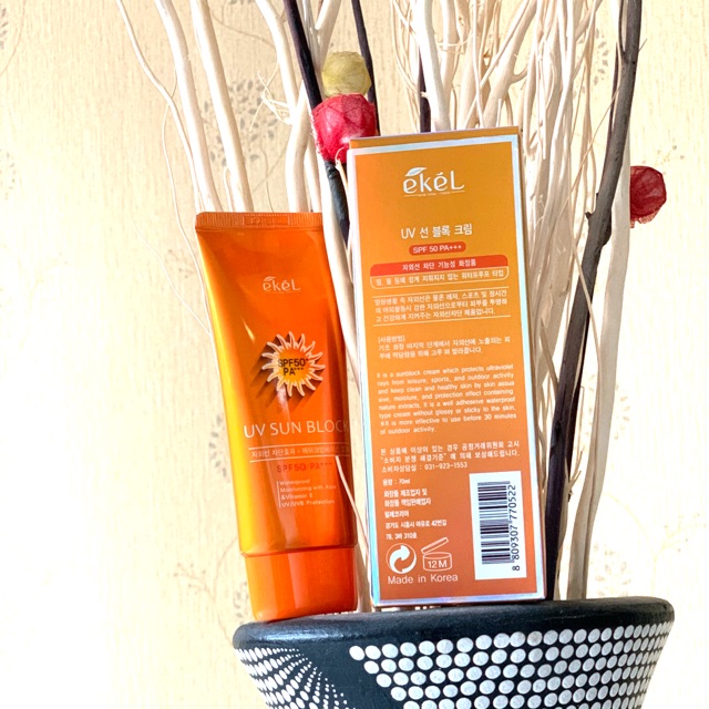 [EKEL] UV Sun Block SPF50/PA+++ 70ml
