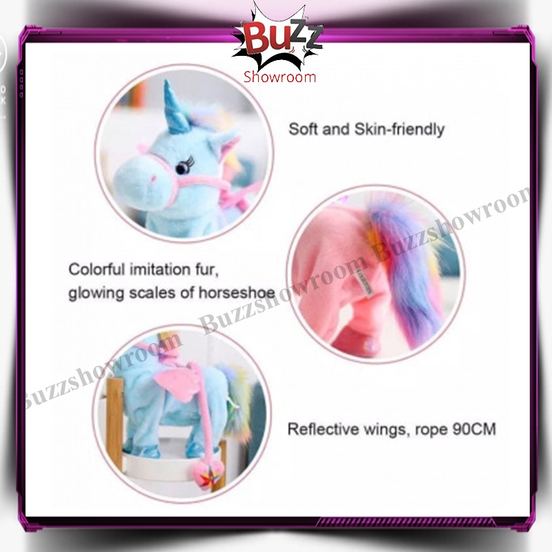 BONEKA UNICORN MUSIC PONY MUSIC GOYANG JALAN - DANCE WALKING