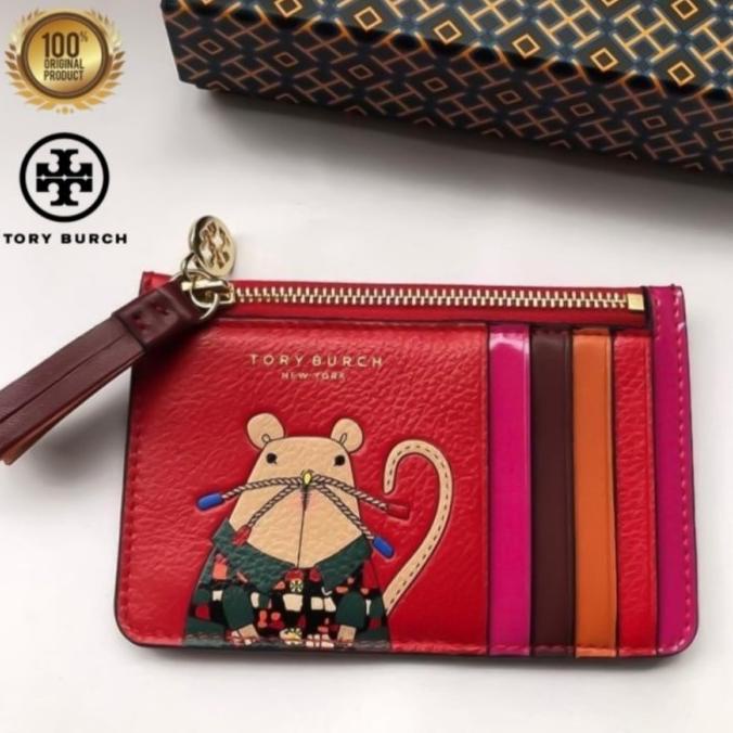 

Office & Stationery | Document Organizer | Dompet Tory Burch Card Holder Rita The Rat Top Zip Card Case Original | Best Seller