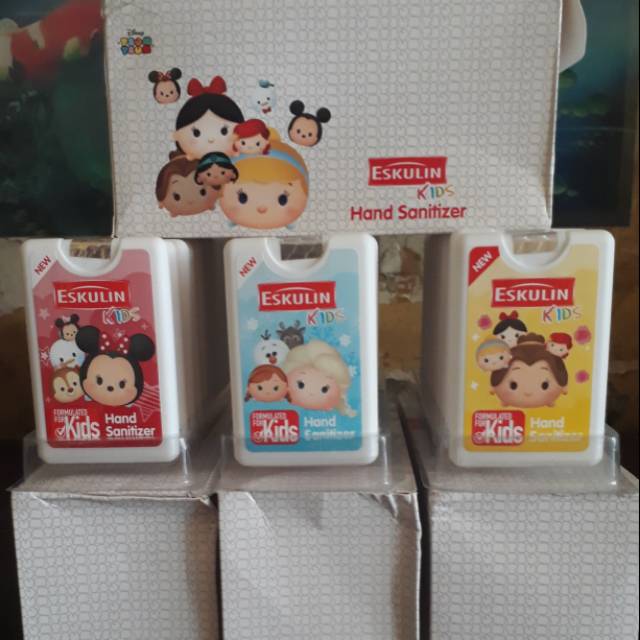 Eskulin kidz handsanituzer tsum tsum