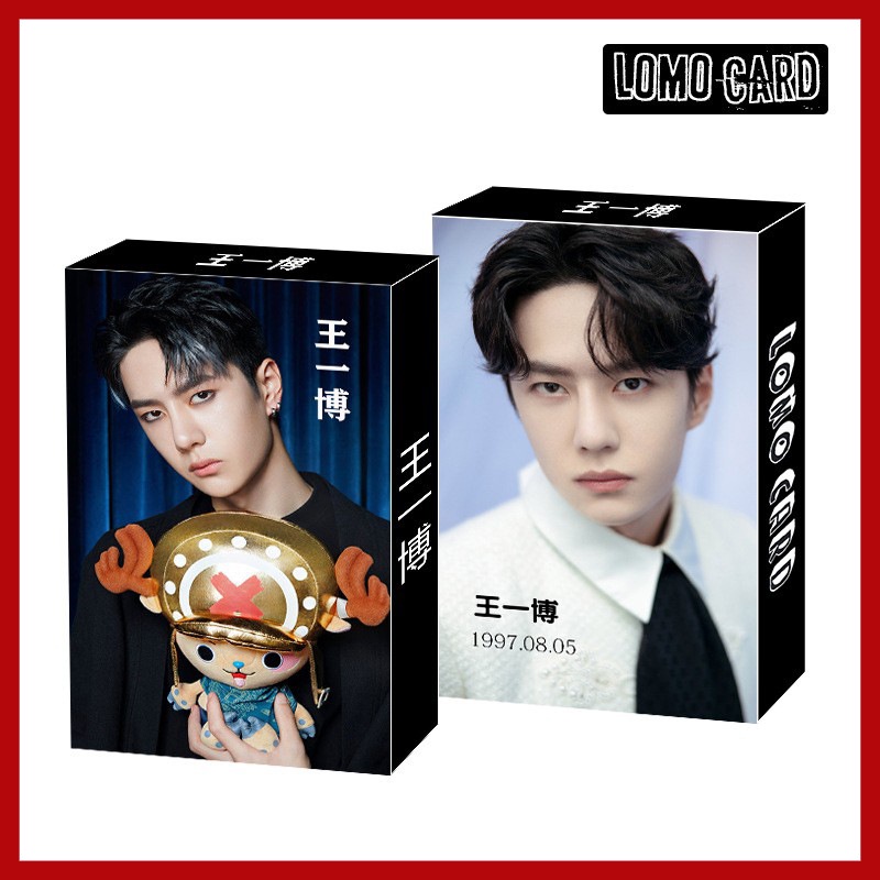 30pcs Kartu Foto LOMO Xiao Zhan Wang Yibo Chen Qingling Untuk Koleksi Fans