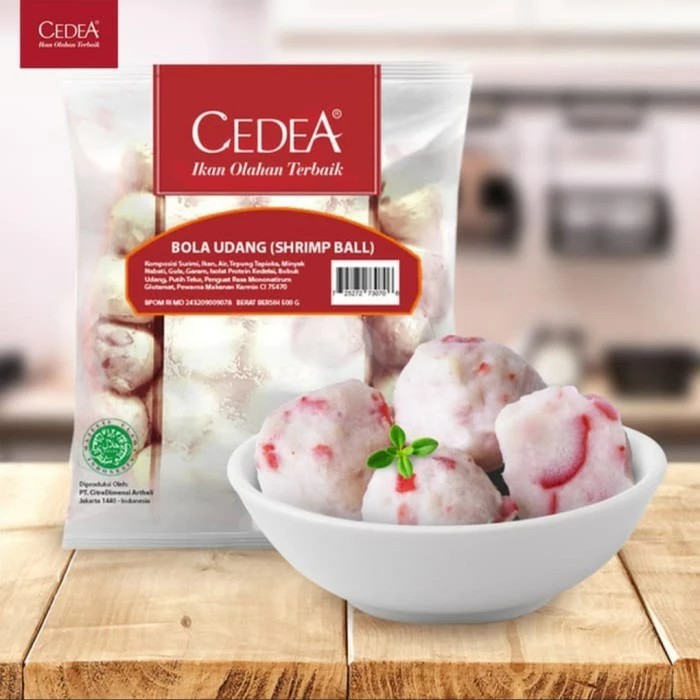 

Cedea Shrimp Ball (Bola Udang) 500gr