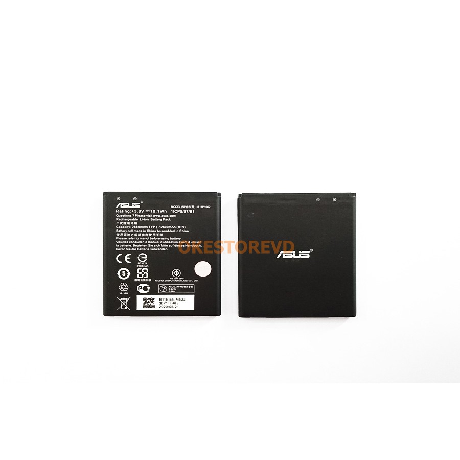 BATERAI ASUS / ASUS ZB500KL / ZENFONE GO 5.0 INCH / X00AD / X00ADA / B11P1602 / BATRE / BATTERY