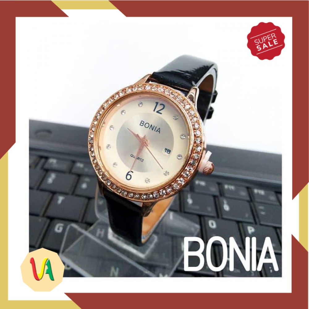 Jam Tangan JAM TANGAN ANALOG WANITA / JAM TANGAN BONIA TANGGAL