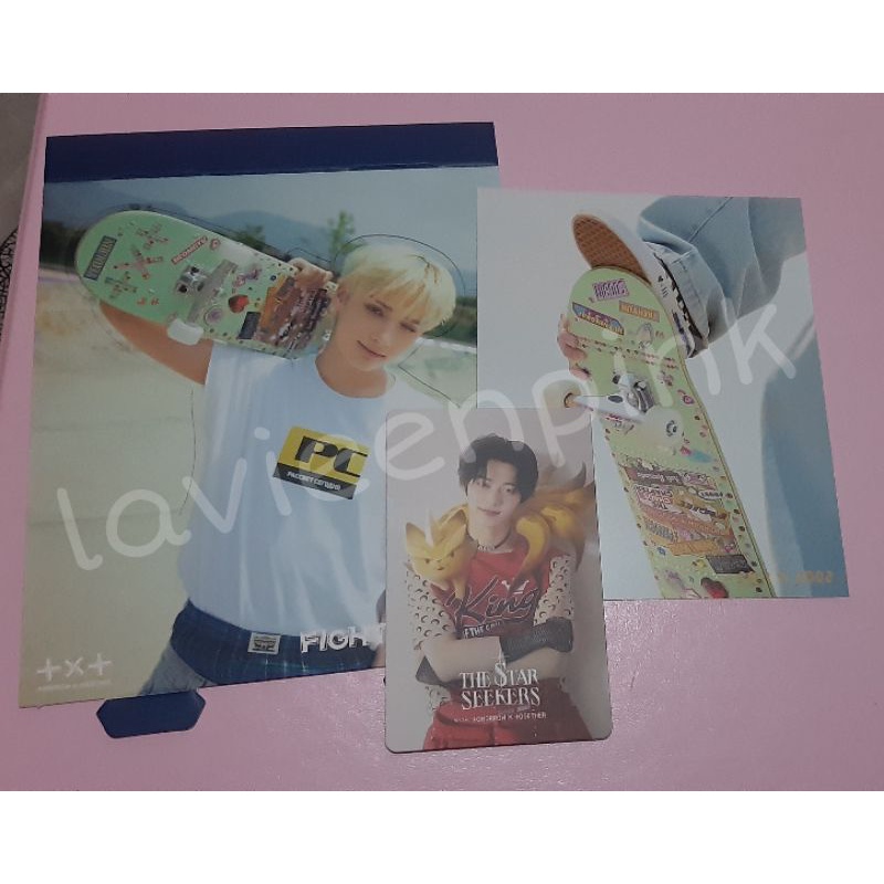 Standee Ar Card Hueningkai Os Yeonjun Fight Ver