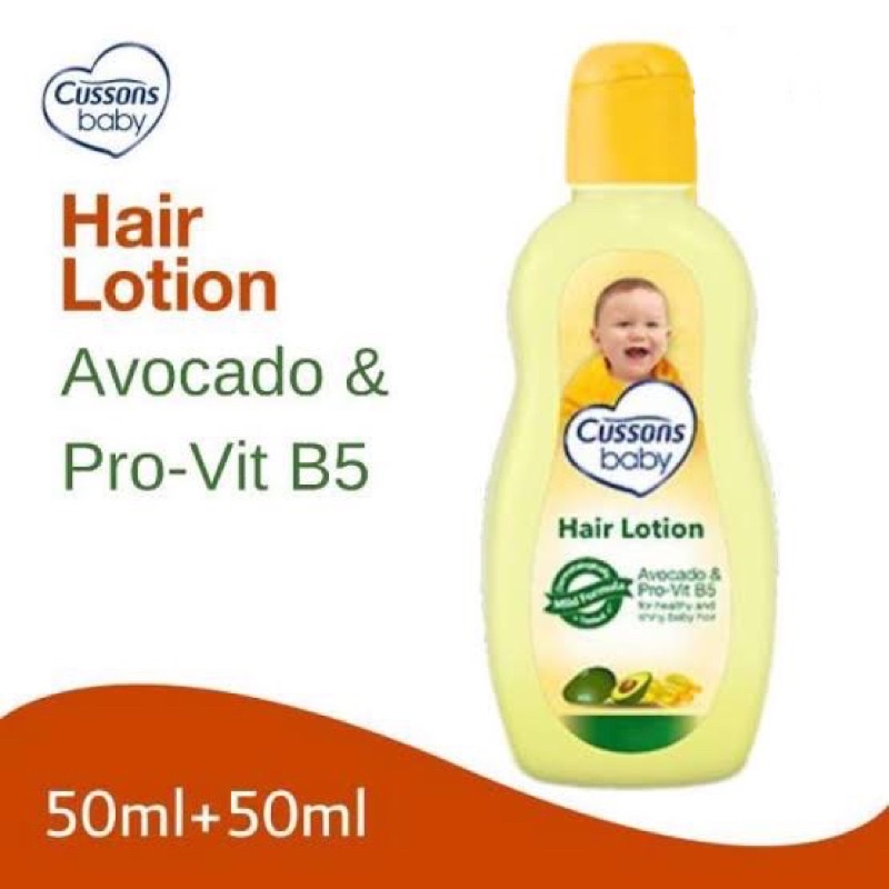 CUSSONS Baby Hair Lotion Losion Minyak Rambut Bayi 50+50ml 100+100ml BPOM 50 + 50 ml 100 + 100 ml 50ml 100ml 200 ml 200ml