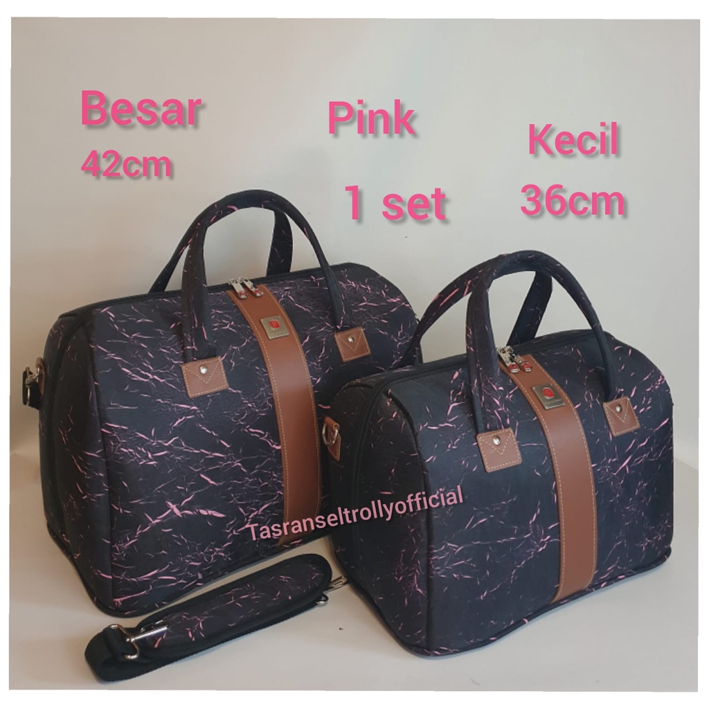 Tas Pakaian untuk wanita Polo Interclub besar&amp;kecil 1set 100%original