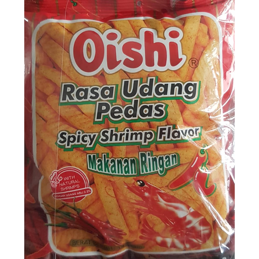 

OISHI SPICY PRAWN KRAKER 14 gr - RENCENG