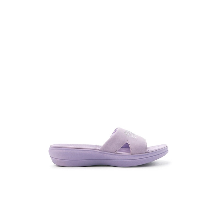 SANDAL SLIDE HUSH PUPPIES WANITA ORIGINAL CASUAL TERBARU UNGU HW05