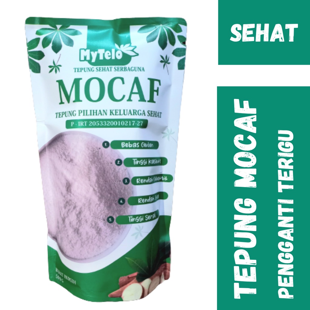 

Tepung Mocaf - MyTelo - 500g Gluten Free