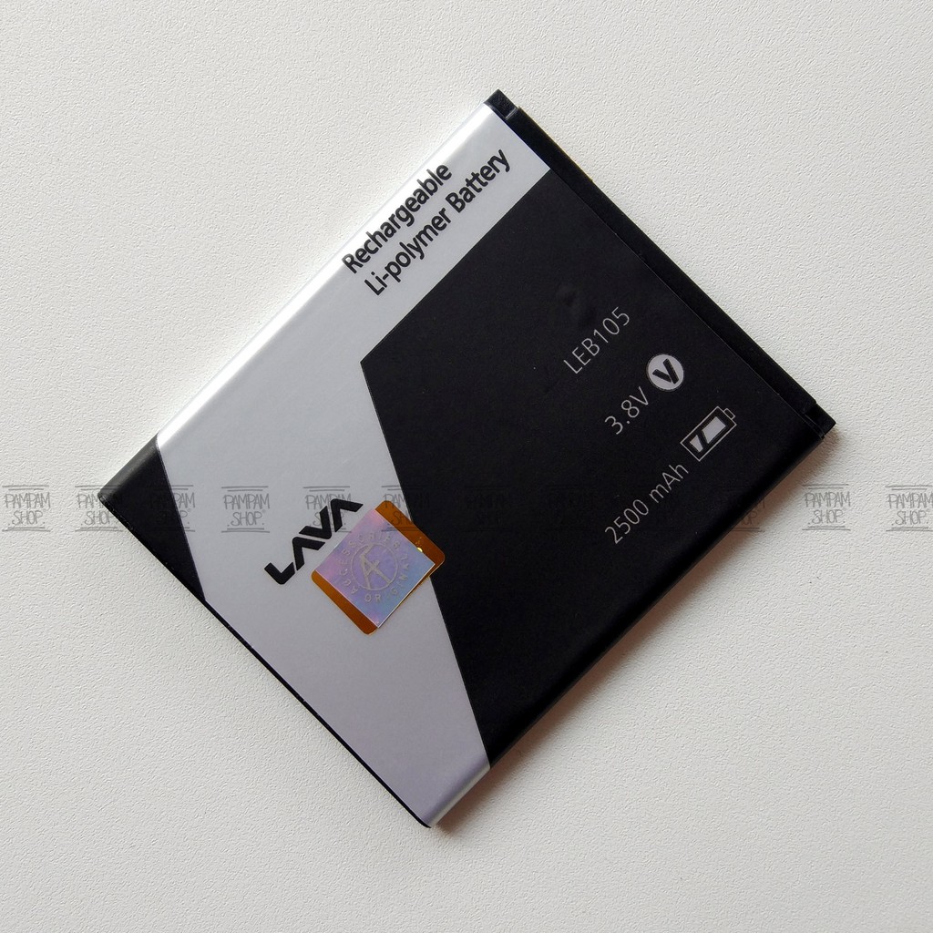 Baterai Lava Iris 750 758 LEB105 LEB 105 Original OEM Batre Batrai Battery Ori HP LEB-105